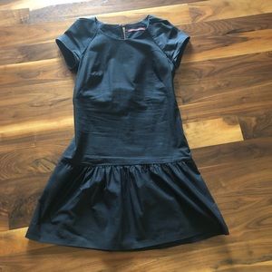 Comptoir des Cotonniers Black Peplum Dress 36